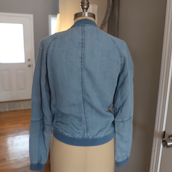 Denim bomber jacket - Picture 2 of 5
